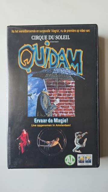 CIRQUE DU SOLEIL: QUIDAM (VHS), Gebruikt