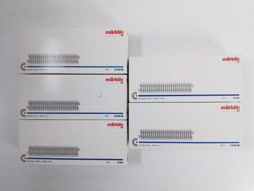Märklin H0 - 24188 - Train miniature (50) - 50 x rails en C