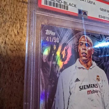 2022 Topps Topps UEFA Ronaldo Nazário 41/99 Parallèle, Nieuw