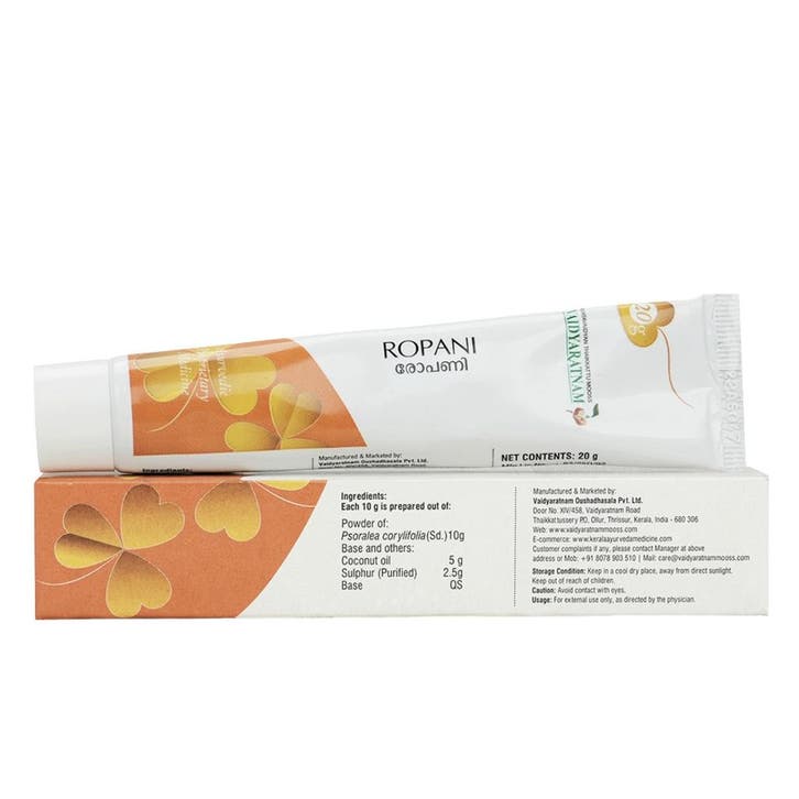 Ropani - Heilzame Zalf (Vaidyaratnam) 20 gr, Sports & Fitness, Produits de santé, Wellness & Bien-être, Enlèvement ou Envoi