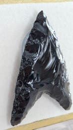 Neolithisch obsidiaan Pijlpunt - 50 mm (Zonder minimumprijs), Antiek en Kunst