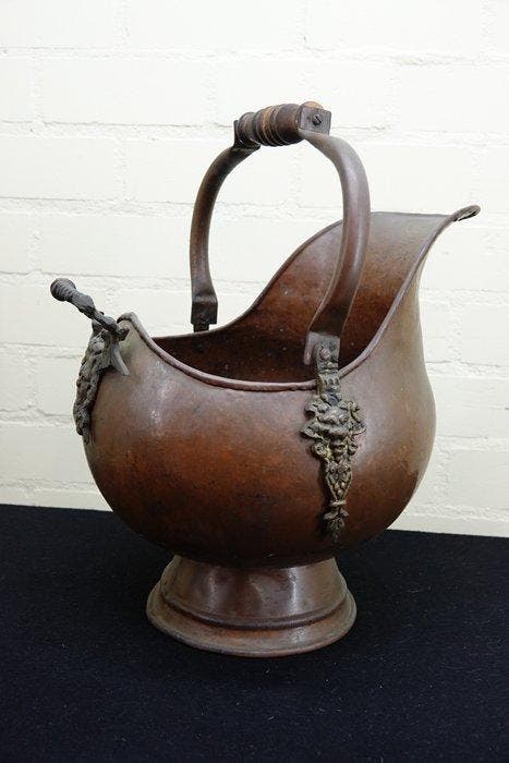 Fluitketel - Koper - antiek stuk, Antiek en Kunst, Curiosa en Brocante