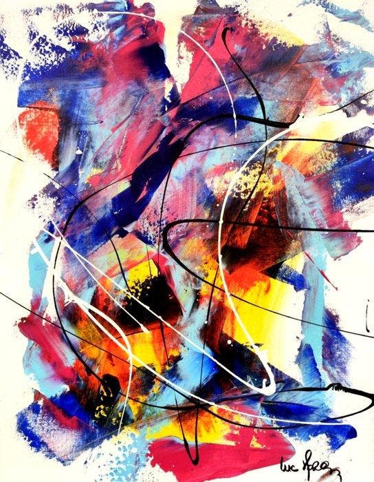 Luc Mora - Soleil cache - XXL, Antiquités & Art, Art | Objets design