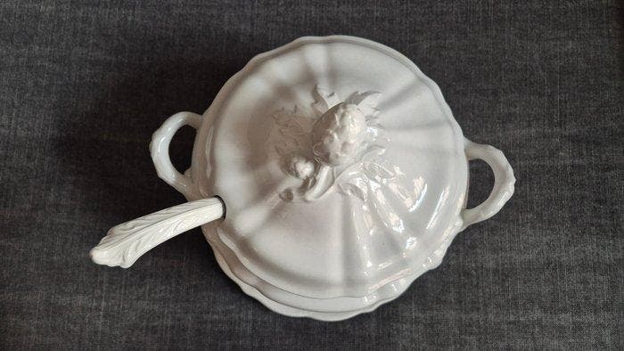 Petrus Regout - Soepterrine - Tureen (3) - Wellington -, Antiquités & Art, Antiquités | Verre & Cristal