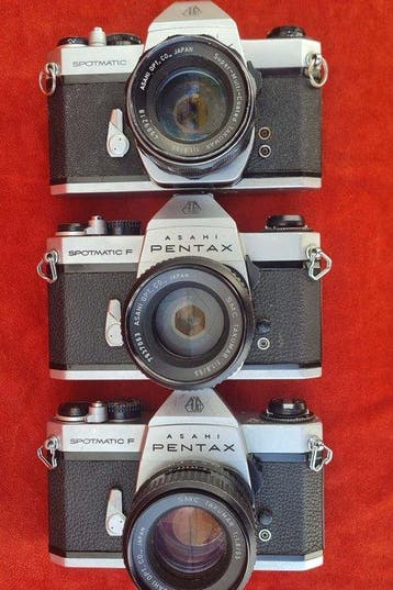 Pentax 2x Spotmatic F / 1x SPII | Appareil photo argentique