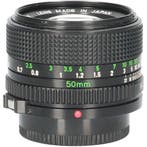 Tweedehands Canon New FD 50mm f/1.4 CM3185, TV, Hi-fi & Vidéo, Ophalen of Verzenden, Overige typen
