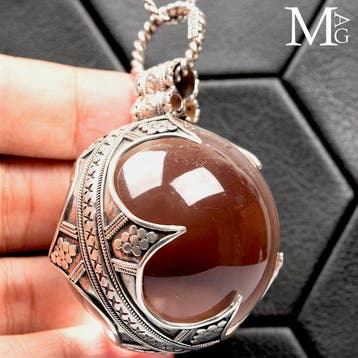 Extra helder kwartsbol juweel – talisman - Gotland