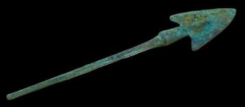 Asiático occidental pointe de flèche en bronze - 12 cm (Sans