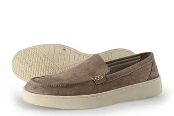 Memphis One Loafers in maat 42 Beige, Kleding | Heren, Schoenen, Loafers, Overige kleuren, Verzenden, Zo goed als nieuw