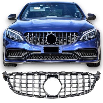 Sport Panamericana GT Grill Kühlergrill passt für Mercedes W, Verzenden