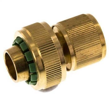 Messing GARDENA Stijl Koppeling 19 mm Waterstop, Verzenden, Nieuw