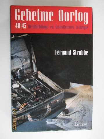 GEHEIME OORLOG 40/45 9789020921465 Strubbe, Verzenden, Gelezen, Strubbe