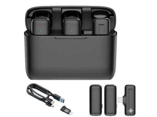 Veiling - Draadloze Microfoon Set  - Lavalier - Windshields, Musique & Instruments, Microphones