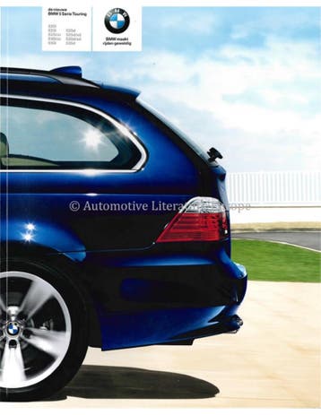 2007 BMW 5 SERIE TOURING BROCHURE NEDERLANDS