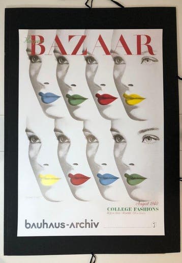 after Herbert Bayer (bauhaus) - Harpers Bazaar