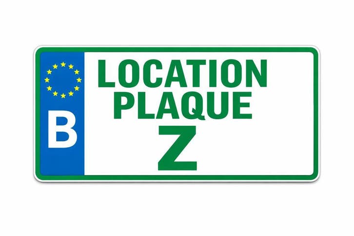 Location Plaque Z – BRUXELLES, Diensten en Vakmensen, Auto en Motor | Monteurs en Garages, Apk-keuring