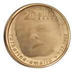 Gouden munt 20 Euro Amalia 2004