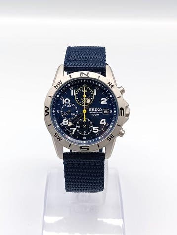 Seiko - CHRONOGRAPH - Zonder minimumprijs - SND379R - Heren