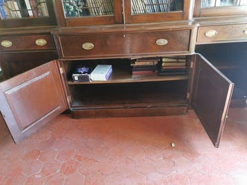 Boekenkast - Mahonie