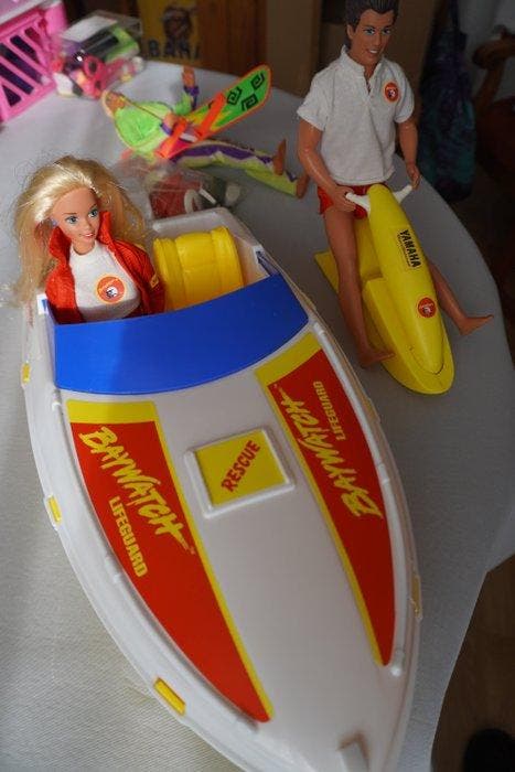 Mattel - Barbiepop - Barbie Beach Rescue Lifeguard Set with, Antiquités & Art, Antiquités | Jouets