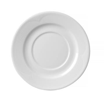 Schotels | SATURN | Porselein | Wit | 12 Stuks | Ø190mm, Verzenden, Nieuw in verpakking