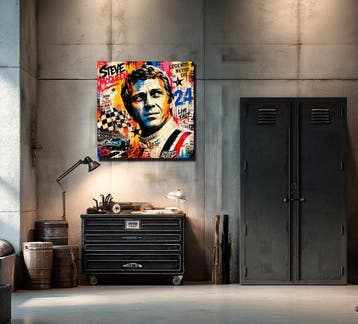 PLM-Art - Steve McQueen Never Die!, Antiek en Kunst