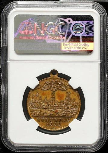 Duitsland. Medal 1885 - NGC MS63