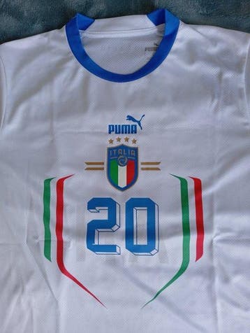 Italy - Gnonto - 2022 - Maillot de foot