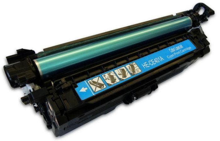 HP - Huismerk Toner 507a (CE401A) Toner Cyaan Geschikt voor, Computers en Software, Printerbenodigdheden, Cartridge, Nieuw, Ophalen of Verzenden