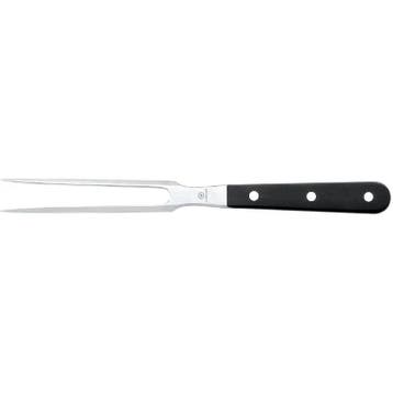 Vleesvork | CLASSIC | Carbonstaal | Zwart | Lengte 281mm, Verzenden, Nieuw in verpakking