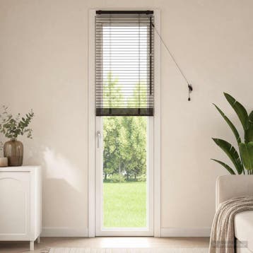 vidaXL Venetiaanse jaloezie Donkerbruin 40 x 250 cm 35 mm, Huis en Inrichting, Verzenden, Nieuw