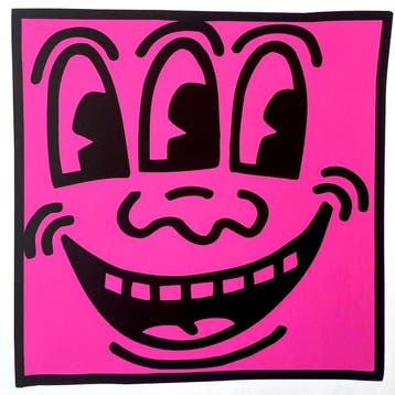 Keith Haring - Untitled - Giclée - 40x40 - Artestar licensed