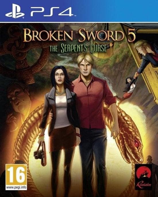 Broken Sword 5 The Serpents Curse (PS4 Games), Games en Spelcomputers, Games | Sony PlayStation 4, Zo goed als nieuw, Ophalen of Verzenden