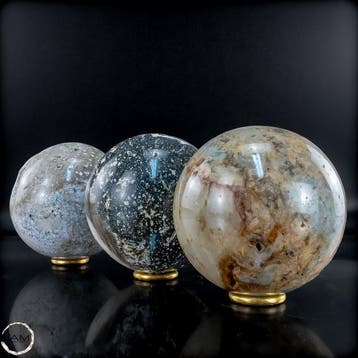 Ozeanjaspis-Kugel – Une œuvre dart naturelle unique avec, Verzamelen