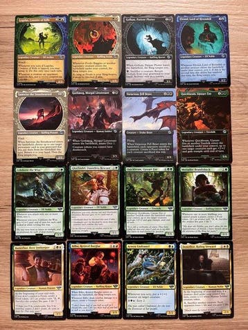 Magic: the Gathering - 177 Card - Lord of the Rings, Nieuw
