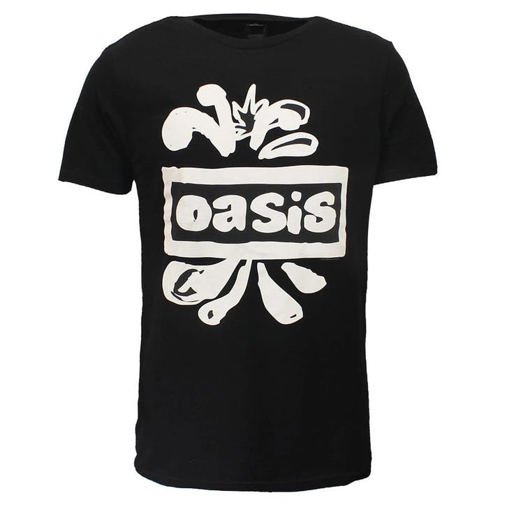 Oasis Splatter Logo Official Band T-Shirt, Kleding | Heren, T-shirts