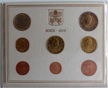 Vaticaan. Year Set (BU) 2009 (Zonder minimumprijs)