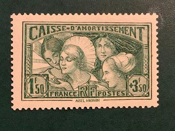 Frankrijk 1931 - Les Provinces - gecentreerd - MNH - Yvert, Timbres & Monnaies, Timbres | Europe | France