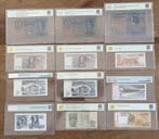 Wereld. - 12 Banknotes - Various Dates (Zonder minimumprijs), Postzegels en Munten