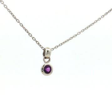 Sans prix de réserve - Pendentif Argent - 0.23ct. tw.