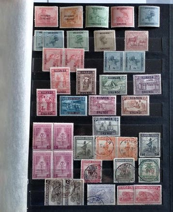 Afrika 1894/1976 - Congo, Rwanda, Burundi, Katanga : divers,