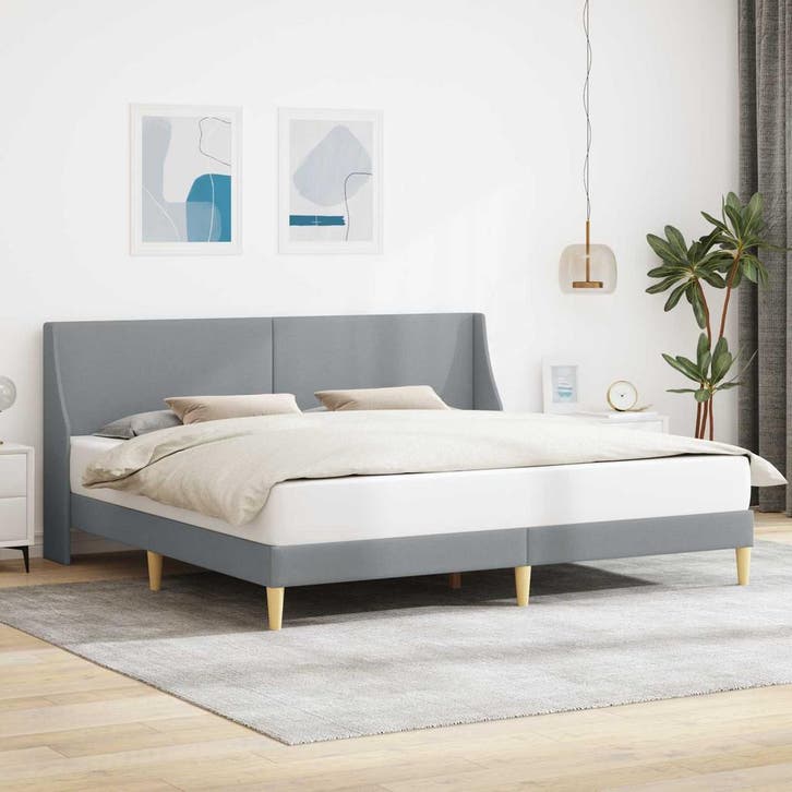 vidaXL Bedframe met hoofdeinde verbindingplaat, Huis en Inrichting, Slaapkamer | Bedden, Nieuw, Verzenden