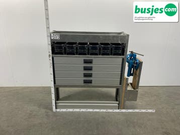 Aluca bedrijfswageninrichting 1000x320x1150mm (3173), Verzenden