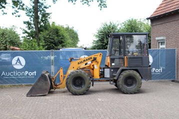 Veiling: Wiellader Ahlmann AL8C Diesel, Ophalen