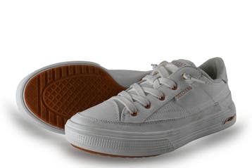 Skechers Sneakers in maat 38 Wit, Skechers, Verzenden, Wit, Zo goed als nieuw
