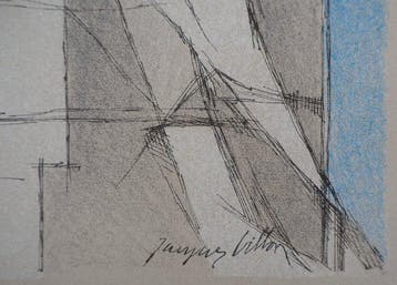 Jacques Villon (1875-1963) - Le lecteur, Antiek en Kunst