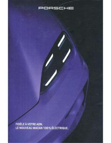 2024 PORSCHE MACAN BROCHURE FRANS, Boeken, Auto's | Folders en Tijdschriften, Nieuw