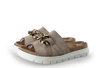 Fey Slippers in maat 36 Bruin, Kleding | Dames, Schoenen, Slippers, Bruin, Verzenden, Fey