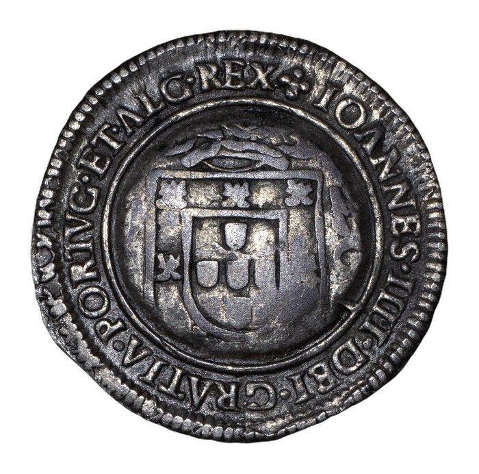 Portugal. D. Pedro II (1683-1706). Cordão e Cunho de Orla, Timbres & Monnaies, Monnaies | Europe | Monnaies non-euro