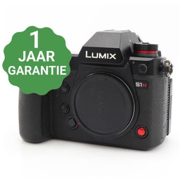 10% korting | Panasonic Lumix DC-S1H body | Tweedehands, Verzenden
